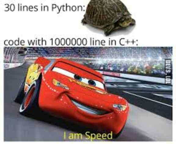 C++ be like
