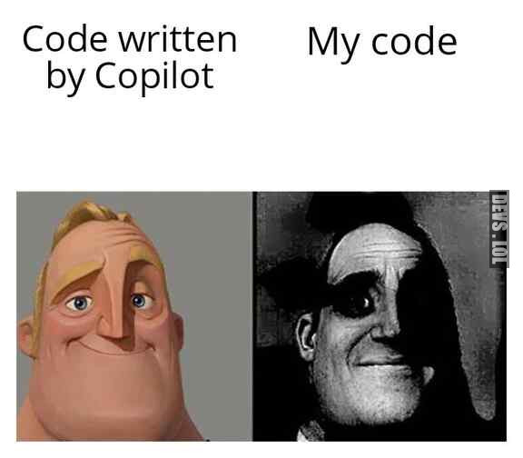 Code by Copilot vs. my code