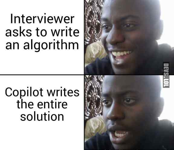 Using Copilot during the interview