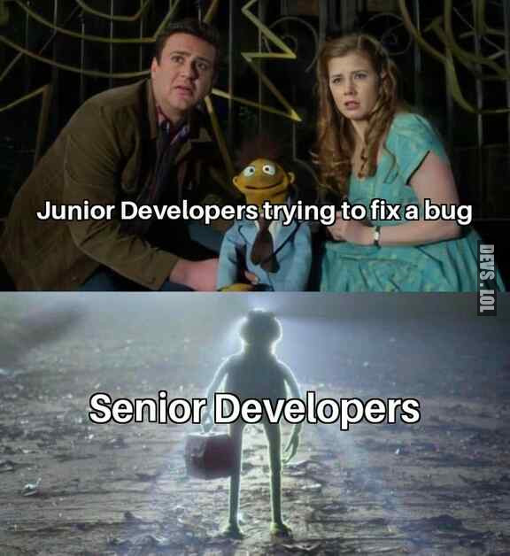 When junior developers try to fix a bug