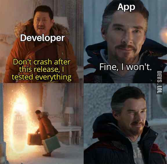 When junior developers try to fix a bug - Memes for Developers - devs.lol