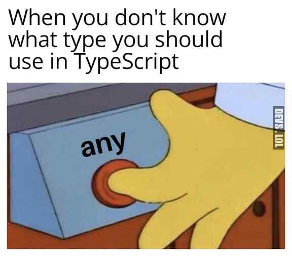 For any emergency in #TypeScript