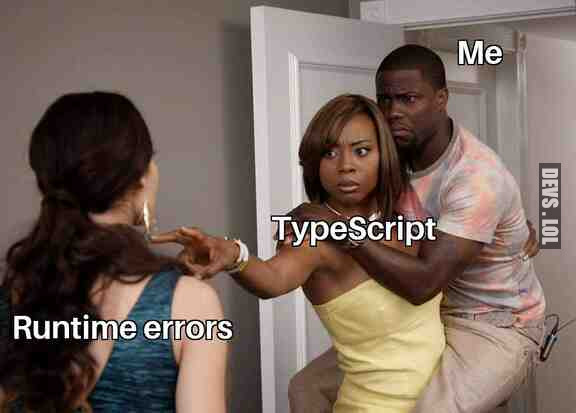 #TypeScript having my back on runtime errors